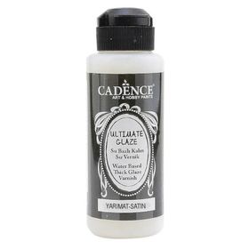 Cadence 120 ml Yarı Mat Ultimate Glaze Su Bazlı Sır Vernik