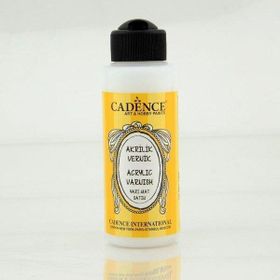 Cadence 120 ml Yarı Mat Ultimate Glaze Su Bazlı Sır Vernik
