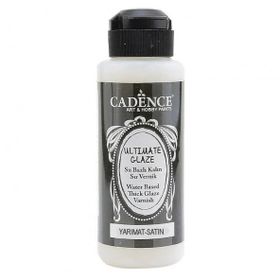 Cadence 120 ml Yarı Mat Ultimate Glaze Su Bazlı Sır Vernik