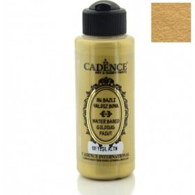 Cadence 120 ml Yeşil Altın 101 Su Bazlı Yaldız Boya