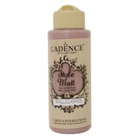 Cadence 120Ml. 9024-Küllü Gül Style Matt Akrilik Boya