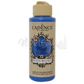 Cadence 120Ml. 9061-Royal Mavi Style Matt Akrilik Boya