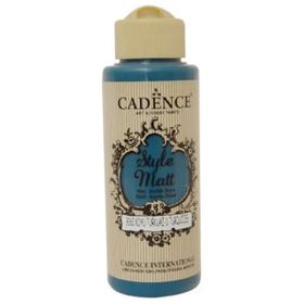 Cadence 120Ml. 9062-Koyu Turkuaz Style Matt Akrilik Boya