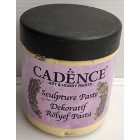 Cadence 1338 Açık Sarı 250 ml Dekoratif Rölyef Pasta
