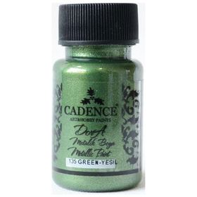 Cadence 135 Yeşil 50 ML Dora Metalik Boya