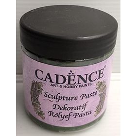 Cadence 1376 Yonca Yeşili 250 ml Dekoratif Rölyef Pasta