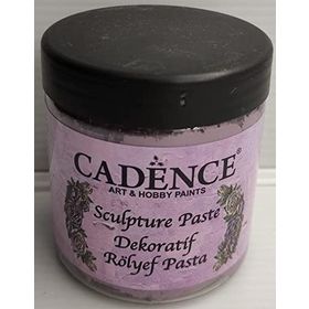Cadence 1383 Pembe Kahve 250 ml Dekoratif Rölyef Pasta