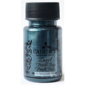 Cadence 142 Koyu Turkuaz 50 ml Metalik Boya