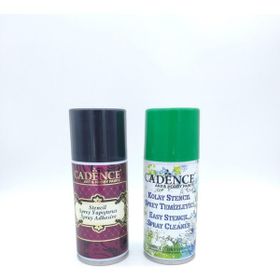 Cadence 150 ml Kırmızı Stencil Sprey Yapıştırıcı
