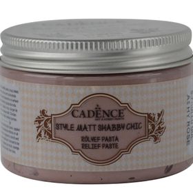 Cadence 150 ml SR07 Küllü Gül Ashy Rose Shabby Chic Rölyef Pasta