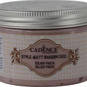 Cadence 150 ml SR07 Küllü Gül Ashy Rose Shabby Chic Rölyef Pasta