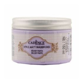 Cadence 150 ml SR09 Lavanta Shabby Chic Rölyef Pasta