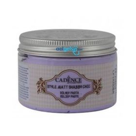 Cadence 150 ml SR09 Lavanta Shabby Chic Rölyef Pasta