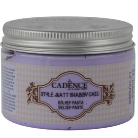 Cadence 150 ml SR09 Lavanta Shabby Chic Rölyef Pasta