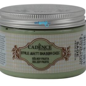 Cadence 150 ml SR12 Adaçayı Sage Shabby Chic Rölyef Pasta