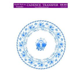 Cadence 17x25 cm RR-053 Renkli Rub-On Transfer