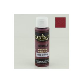 Cadence 2000 Bordo 70 ML Premium Akrilik Boya