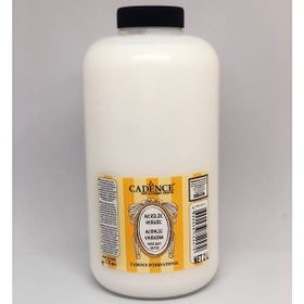 Cadence 2000 ml Yarı Mat Ultimate Glaze Su Bazlı Kalın Sır Vernik
