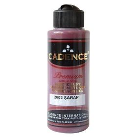 Cadence 2002 Şarap 120 ml Premium Akrilik Boya
