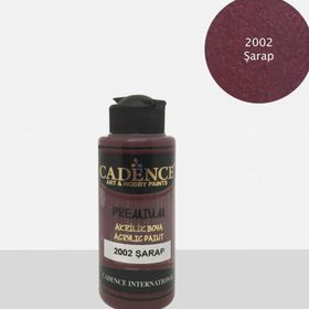 Cadence 2002 Şarap Rengi 120 ml Akrilik Boya