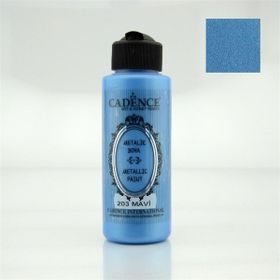 Cadence 203 Mavi 120 ml Metalik Boya
