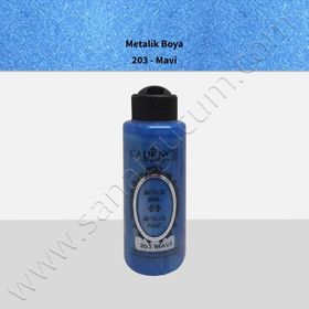 Cadence 203 Mavi 120 ml Metalik Boya