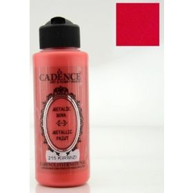 Cadence 215 Kırmızı 120 ml Metalik Boya
