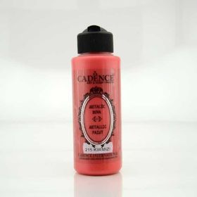 Cadence 215 Kırmızı 120 ml Metalik Boya