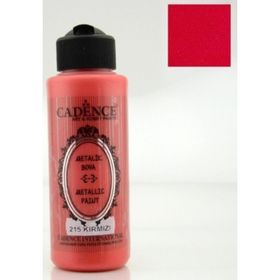 Cadence 215 Kırmızı 120 ml Metalik Boya