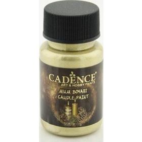Cadence 2159 Gümüş Altın 50 ml Mum Boyası
