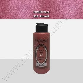 Cadence 223 120 ml Kiremit Metalik Boya