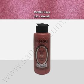 Cadence 223 120 ml Kiremit Metalik Boya