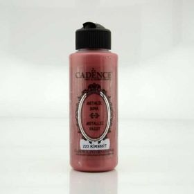 Cadence 223 120 ml Kiremit Metalik Boya