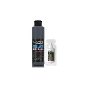 Cadence 250 ml 23 Antrasit Siyah Ambiente Suya Dayanıklı Akrilik Boya