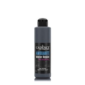 Cadence 250 ml 23 Antrasit Siyah Ambiente Suya Dayanıklı Akrilik Boya