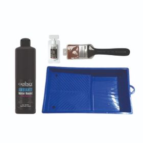 Cadence 250 ml Antrasit Siyah Ambiente Islak Zemin Boyası + 10 gr Katalizör