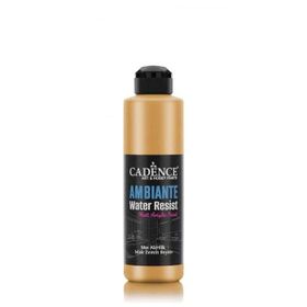 Cadence 250 ml Metalik Antik Altın Ambiente Islak Zemin Boyası + 10 gr Katalizör