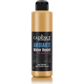 Cadence 250 ml Metalik Antik Altın Ambiente Islak Zemin Boyası + 10 gr Katalizör