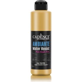Cadence 250 ml Metalik Antik Altın Ambiente Islak Zemin Boyası + 10 gr Katalizör