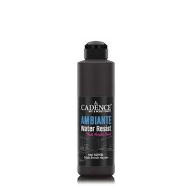 Cadence 250 ml Siyah Ambiente Islak Zemin Boyası + 10 gr Katalizör