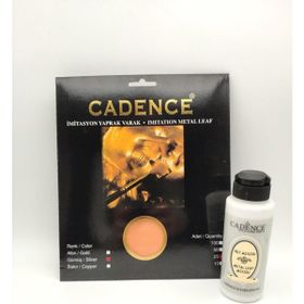 Cadence 25#039;li Gümüş Yaprak Varak