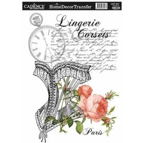 Cadence 25x35 cm HDT-007 Home Decor Transfer