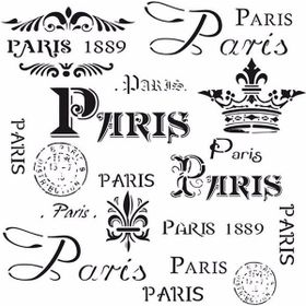 Cadence 25x35 cm HDT-010 Home Decor Transfer