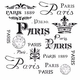 Cadence 25x35 cm HDT-010 Home Decor Transfer