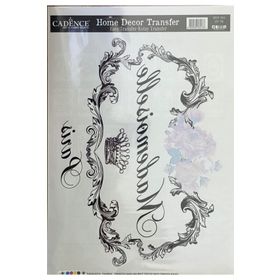 Cadence 25x35 cm HDT-011 Home Decor Transfer