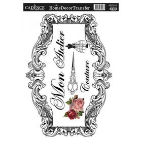 Cadence 25x35 cm HDT-012 Home Decor Transfer