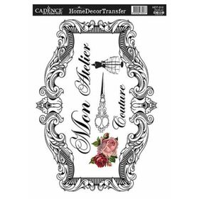 Cadence 25x35 cm HDT-012 Home Decor Transfer