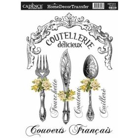 Cadence 25x35 cm HDT-014 Home Decor Transfer