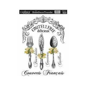 Cadence 25x35 cm HDT-014 Home Decor Transfer