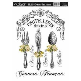Cadence 25x35 cm HDT-014 Home Decor Transfer